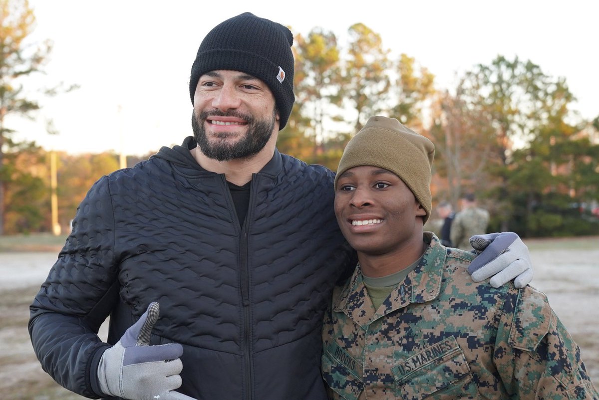 Can’t say it enough, days like #Troops remind us how lucky we are to live in this country, protected and defended by these heroes! Thank you to everyone <a href="/camp_lejeune/">Camp Lejeune</a> for this morning.