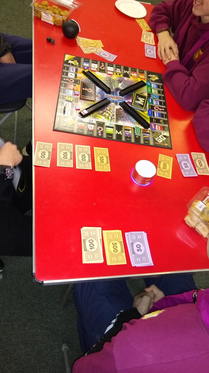 The start of monopoly. This could be a long night!