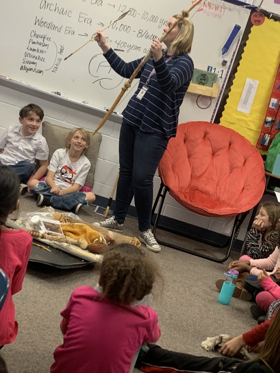 Thank you <a href="/OnslowCoMuseum/">Onslow County Museum</a> for coming and talking to us about Native Americans! We really enjoyed it.