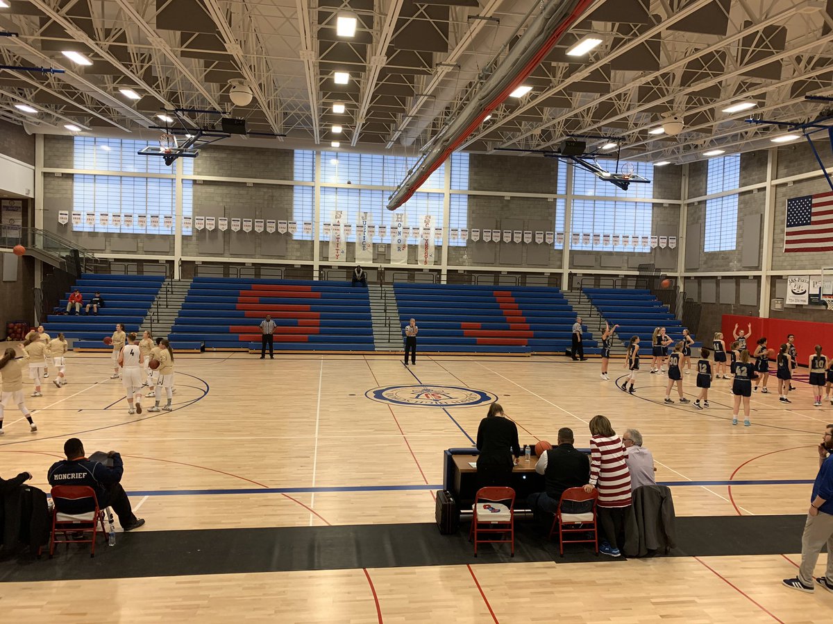 AKSportsWeekly's tweet photo. Dropping anchor here in Natrona Hgts. for the St. Joseph tip-off tourney. The Highlands Lady Rams and Vincentian tip us off first at 3p. #AKSW https://t.co/St0DbWIXl8