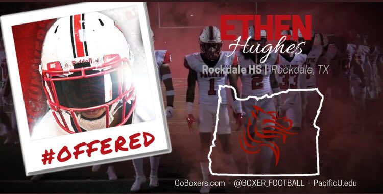 HitmanHughes5's tweet photo. After a great talk with @coachhWilliams2 I’m thankful 🙏🏾 to receive an offer from Pacific University Oregon #GoBoxer #Offered https://t.co/bvWFBMIxEg