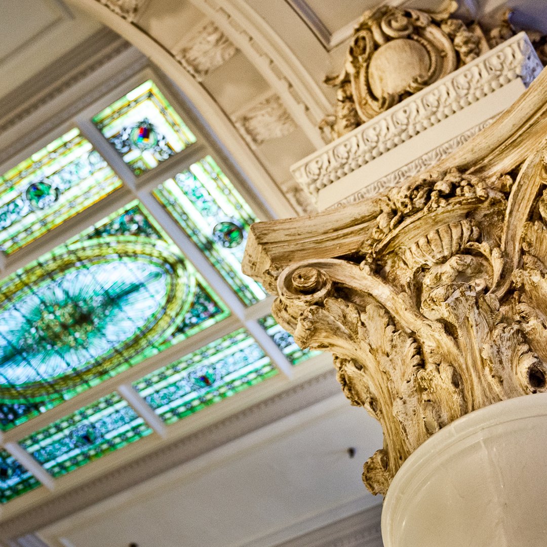 Museum-worthy decor. Down to the details.