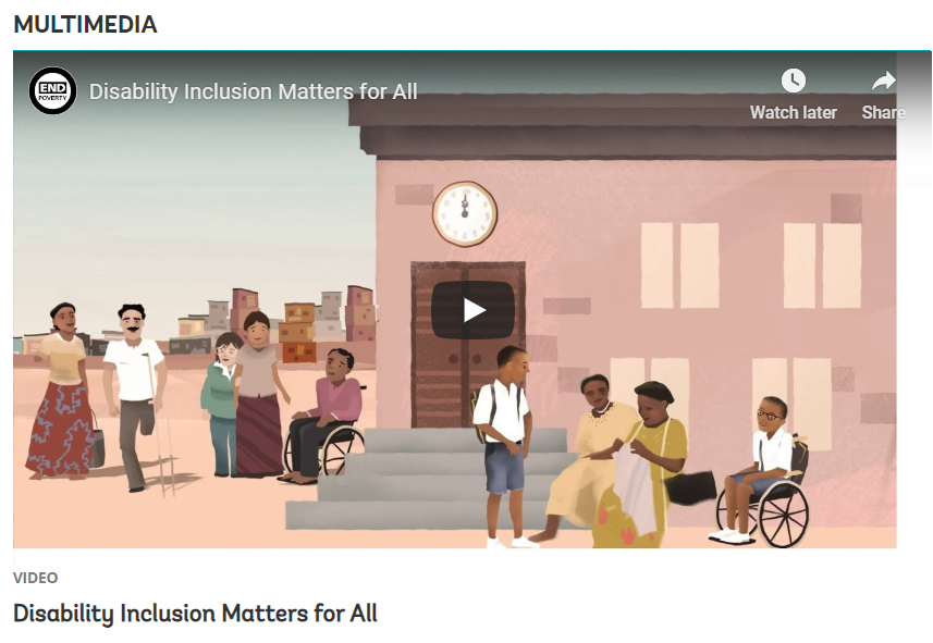 Persons with disabilities remain less likely to attend school and complete primary #education &amp; more likely to be illiterate than persons without disabilities. Disability #InclusionMatters to achieve an accessible future for all! #IDPD2019 wrld.bg/bks850xtVWI