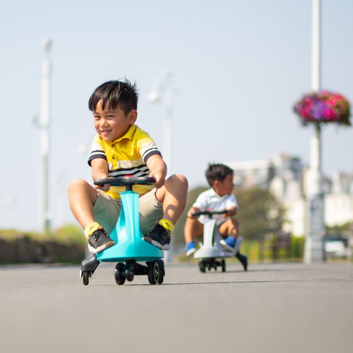 originaldidicar's tweet photo. Always ready to ride - no batteries, no motors, no pedals, no greasy chains! The Didicar is great for indoor and outdoor use. https://t.co/FEOLWNXhQb https://t.co/ieCk3uCobh