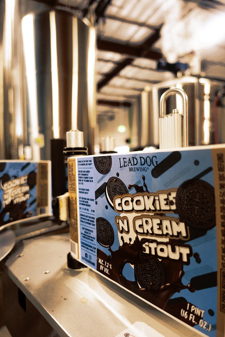 Lead Dog Brewing Co. on Twitter "Cookies N' Cream! Time to stock up