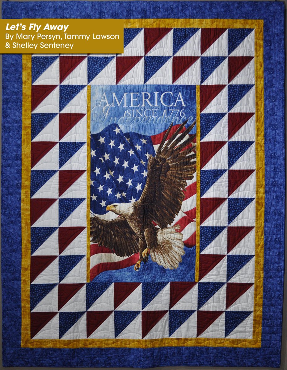 NatQuiltMuseum's tweet photo. #ToHonorAndComfort: A #QuiltofValor is a heartfelt thank you to #veterans &amp; military #servicemembers. Representing #Alaska this patriotic panel adds drama to this #quilt.
@QOVFoundation @USMC @USArmy @USNavy @usairforce @USCG @USNationalGuard #longarmquilting #QuiltsofValor #QOVF https://t.co/J2vbxRBlEi