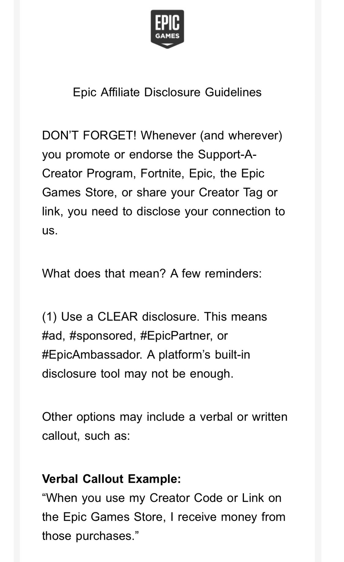 Sir Jd Archnog Epic Games Reminding Creators To Ad Their Code Plugs So Remember When You Use Code Archnog In The Item Shop You Re Enabling My Taco Addiction Ad