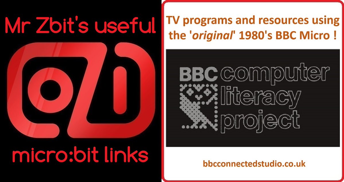 ZbitConnect's tweet photo. Did you know you can still watch the @BBC Computer Literacy Programs from the 1980's based around the original BBC Micro! See "Mr Zbit's useful #microbit links" https://t.co/MzejPwQYOV @microbit_edu @BBCMIDigital @BBCLearning @Raspberry_Pi #BBCmicrobit #raspberrypi https://t.co/UPbG1sv4wG