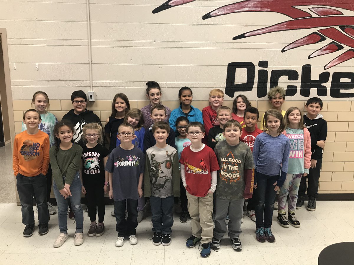 Pickett "RESPECT" Students Week 1 and 2....Great Job!!