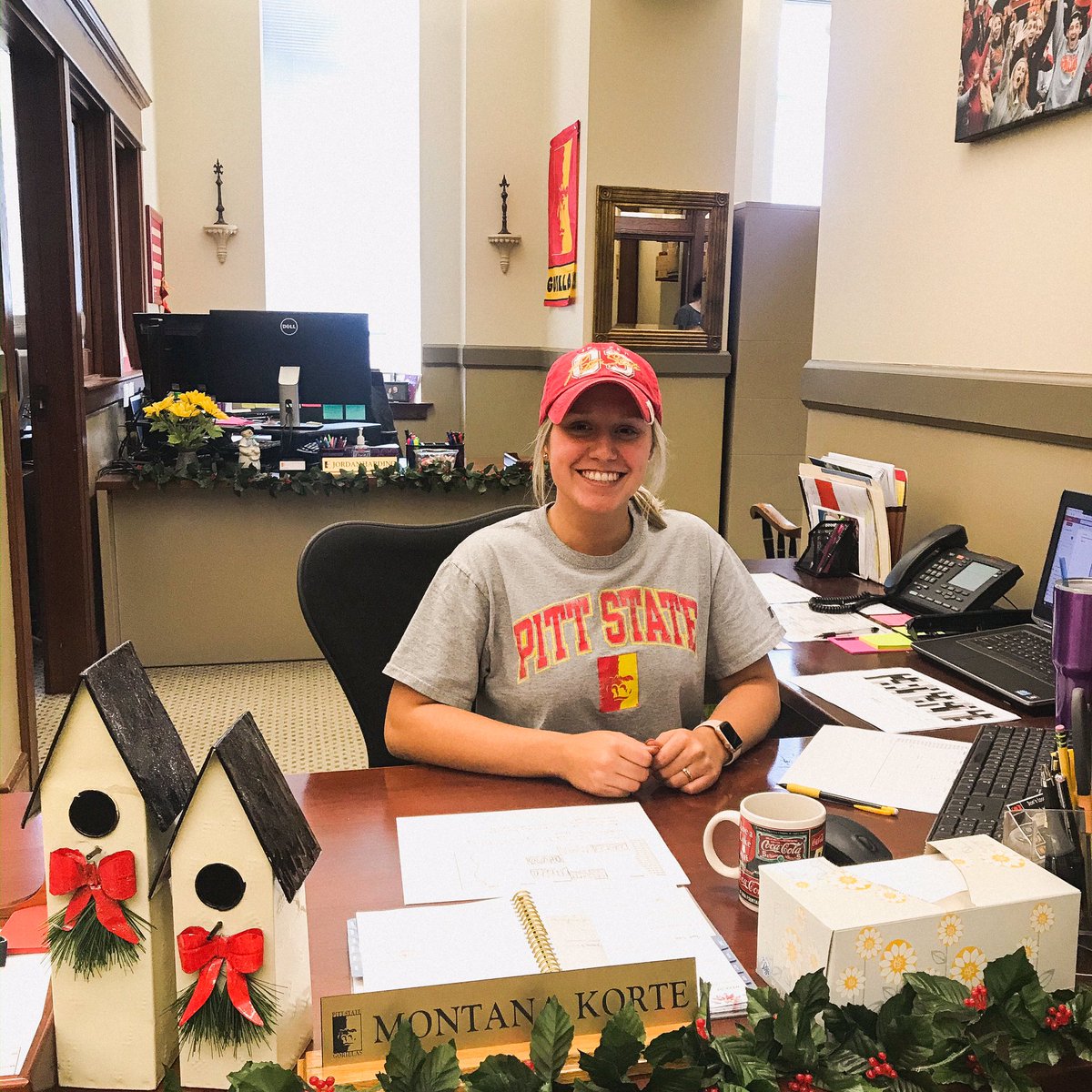 Meet our Student Life Division Student Employee of the week, Montana Moran! 
Montana is a student secretary in the Student Life department and helps with the social media!
Montana’s major is Marketing!
“Montana is valuable in more ways than one. She is reliable and hard-working.”