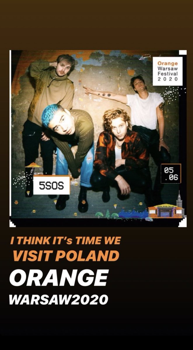 Global5SOS's tweet photo. Ashton posted this about playing in Poland for the first time on his IG story! 😭🥰🥳 https://t.co/JiRWXPBBxd