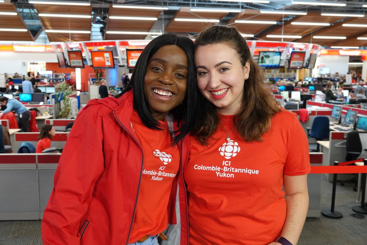ccantin_rc's tweet photo. Venez nous voir aux portes ouvertes de Radio-Canada Vancouver! On est là pour vous accueillir! 😁 #visiteRC https://t.co/bZgXa6m3si