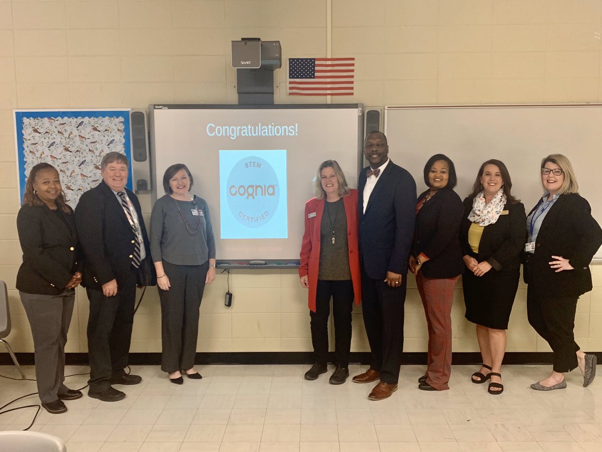ALdirectorH's tweet photo. I am honored to announce that Clark-Shaw Magnet School is being recommended for @CogniaOrg STEM Certification @MobilePublicSch https://t.co/80yCGlemZi