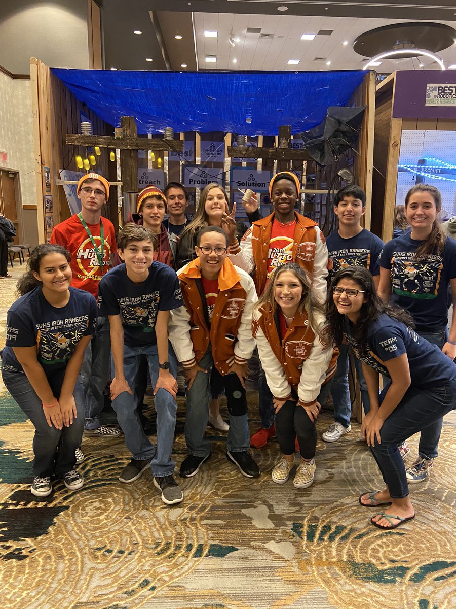 mpaullus's tweet image. State Robotics Competition under way!  Good luck to SVHS Iron Rangers, SBMS Robotics and SVMS Gearheads!  Booths look amazing!  @kerrygain @cctrow @svhsironrangers @COMALCCMR  @Supt_comalisd