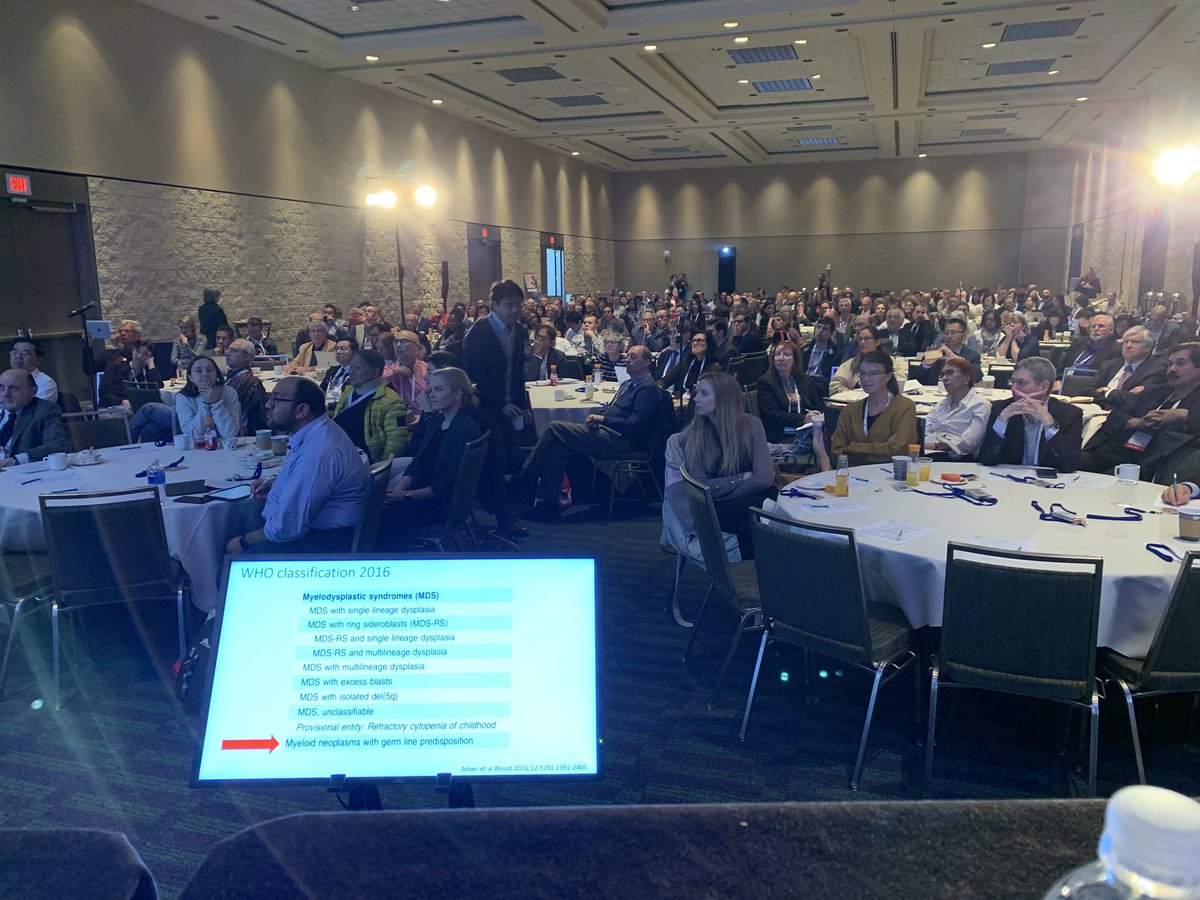 Stephen D. Nimer, MD (@drsdnimer) on Twitter photo Thrilled to co-moderate a fantastic session on #MDS sponsored by <a href="/MDSFoundation/">MDS Foundation</a> with Dr. Mario Cazzola. Packed house at 7 am. Thanks to all the amazing speakers and to the audience participants who made the session lively & informative. Thrilled to co-moderate a fantastic session on #MDS sponsored by <a href="/MDSFoundation/">MDS Foundation</a> with Dr. Mario Cazzola. Packed house at 7 am. Thanks to all the amazing speakers and to the audience participants who made the session lively & informative.