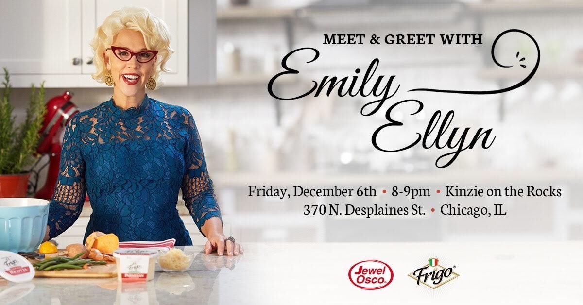 GTUniverseINC's tweet photo. Join us tonight from 8-9PM at Kinzie on the Rocks to meet Food Network’s chef Emily Ellyn! You don’t want to miss out on the fun, culinary conversation and taste the delicious bites of the recipes she’ll be featuring!
#PerfectPairing #PoweredbyGT #Jewelosco #Kinzieontherocks https://t.co/hOpFj3XP5x