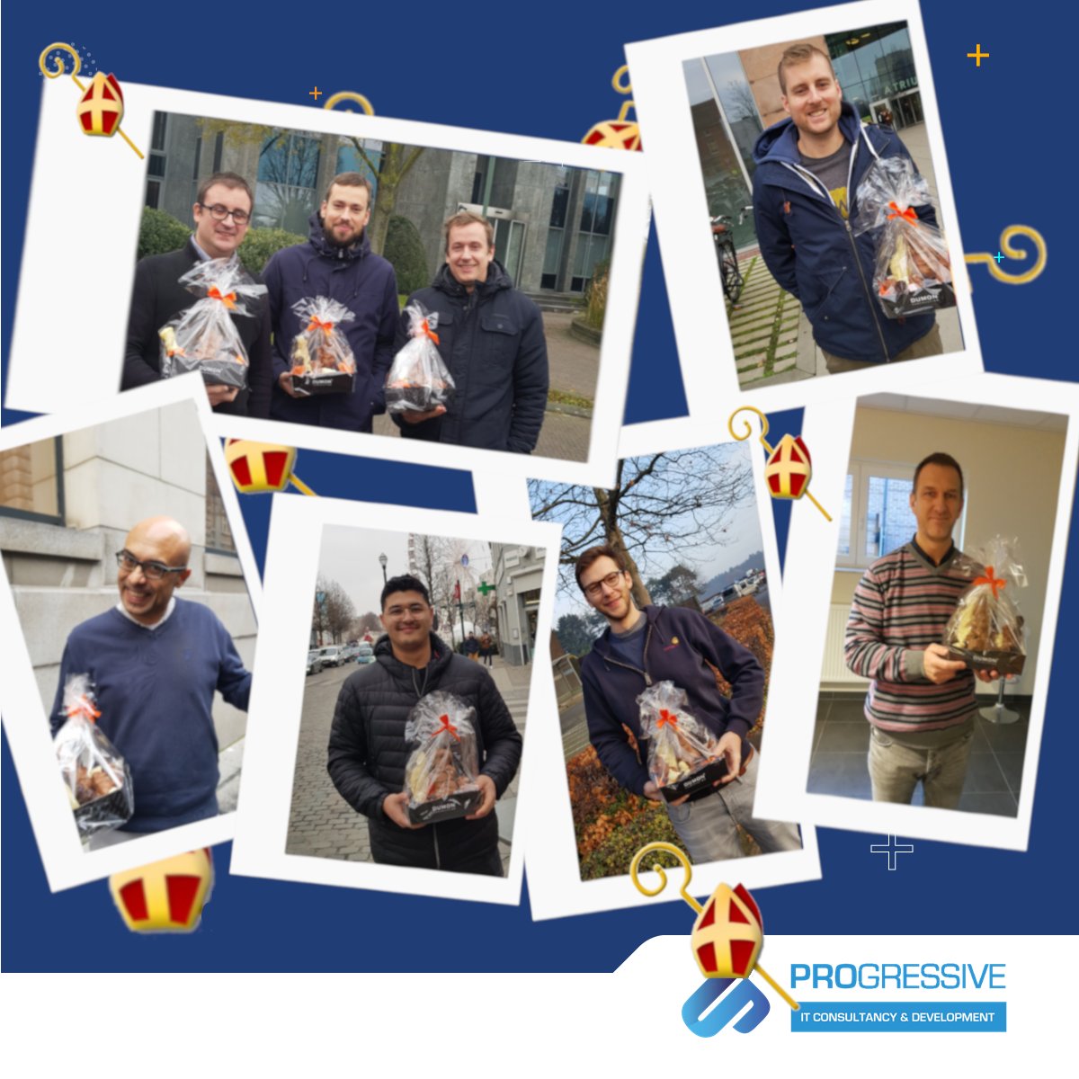 Progressive_BE's tweet photo. Vandaag ging de sint op bezoek bij onze consultants om hen te belonen voor al hun harde werk.

#Progressive  #development #jobsforyou #recruitment #dotnetdevelopers https://t.co/lQj40eCaVN
