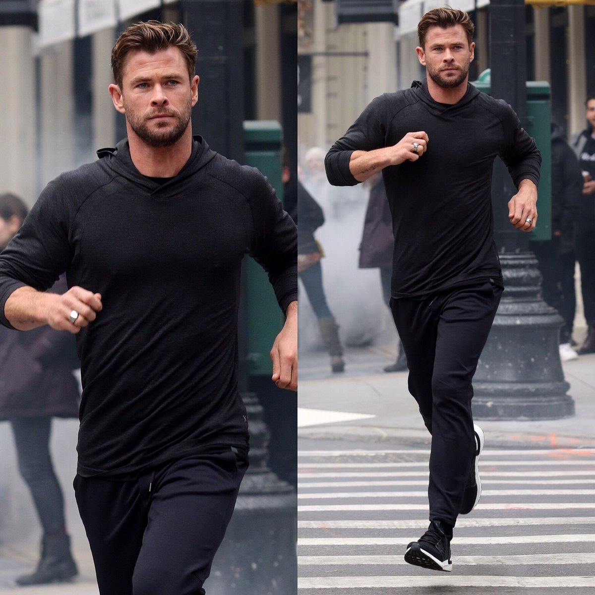 Chris Hemsworth posta foto exibindo músculos e é questionado por irmão e  seguidores sobre o aspecto de uma parte do seu corpo; vem ver! - Hugo Gloss