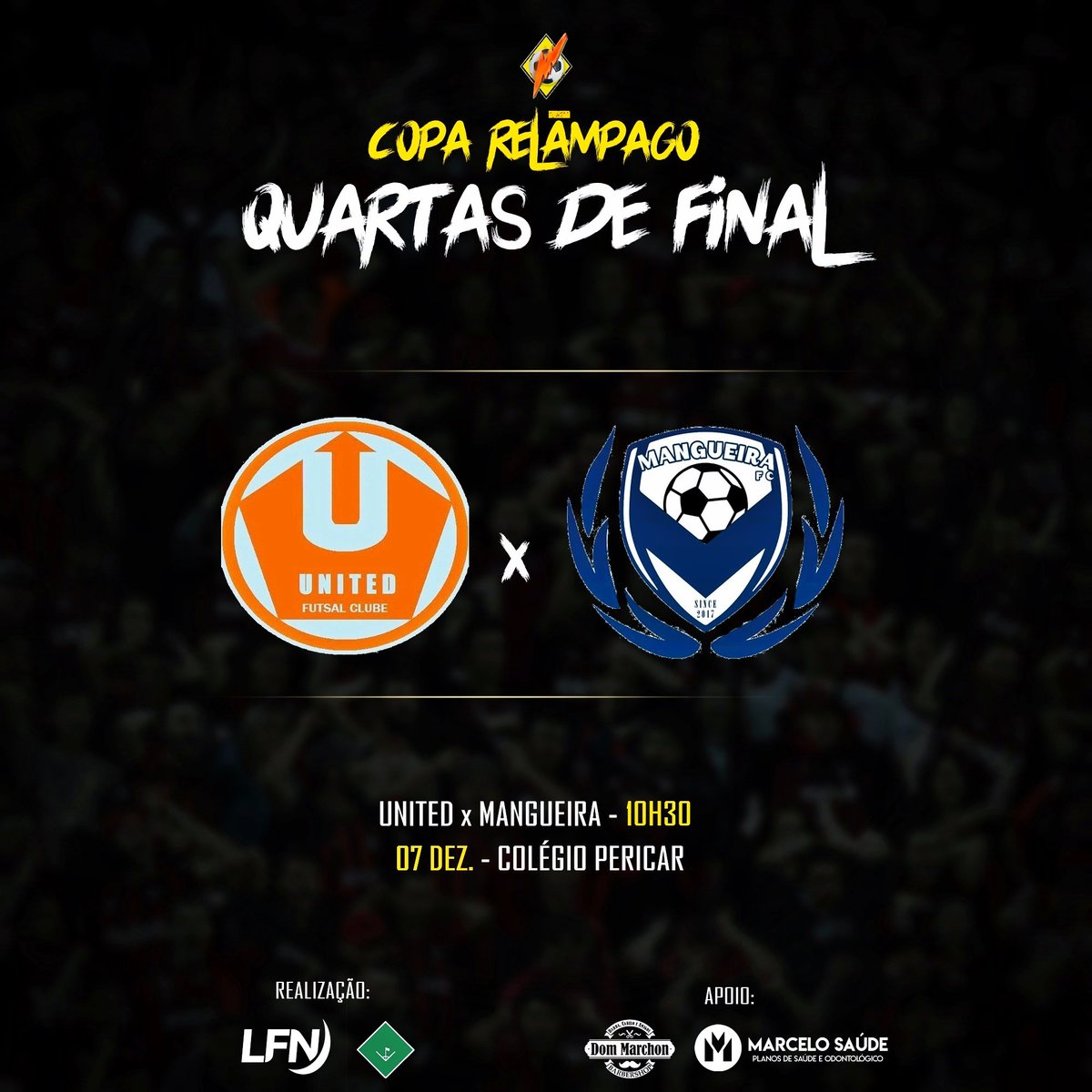 LF_Niteroi's tweet photo. Nesse Sábado, teremos os duelos da Copa Relâmpago de Futsal.Confira os jogos e os horários!! https://t.co/uJRWC2VBHi