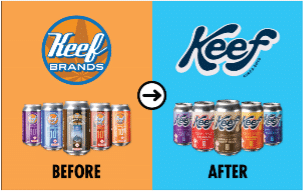 Cannabis Beverage Company @keefbrands Announces Rebrand bevnet.com/news/2019/cann…