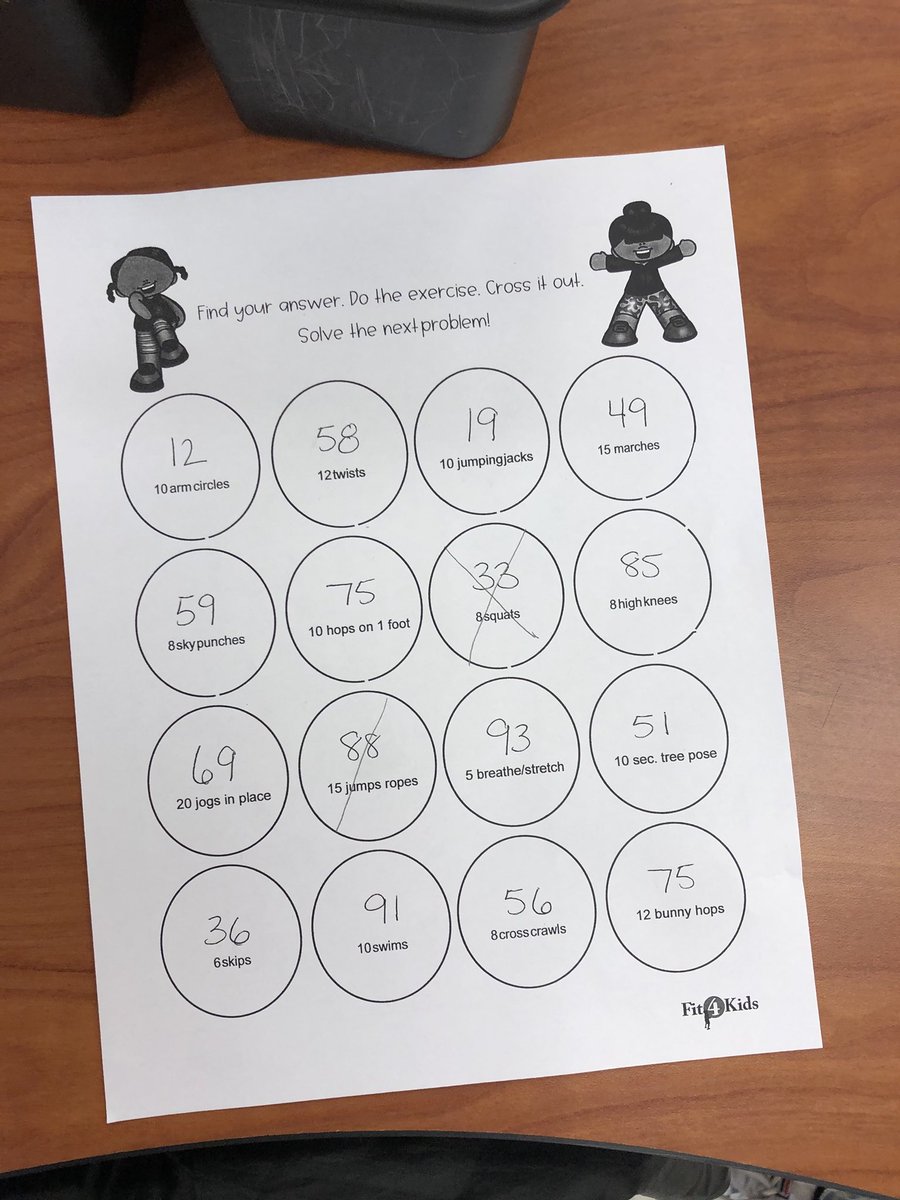 Fit4Kids Active Classrooms tweet media