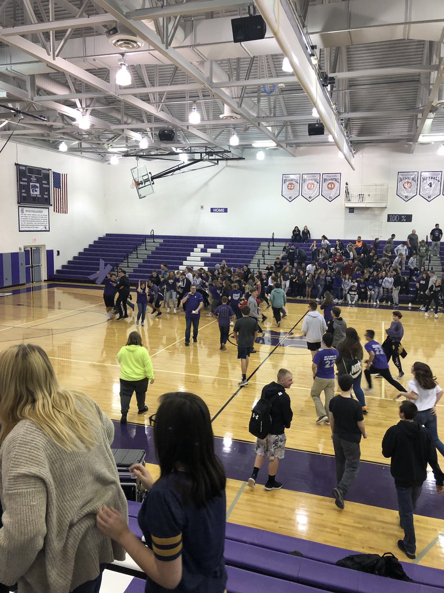 Sophomores win the Winter Pep Rally!!!