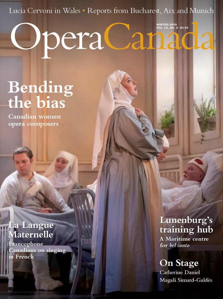 My latest cover story is out next week! I examine the current landscape for Canadian female composers &amp; interview @CeciliaComposer, <a href="/LaSzeto/">Jennifer Szeto</a>, Ana Sokolovic, &amp; @alexanderncoc.  (And my report about the <a href="/Enescu_Festival/">George Enescu International Festival & Competition</a> is inside too!) #comingsoon
