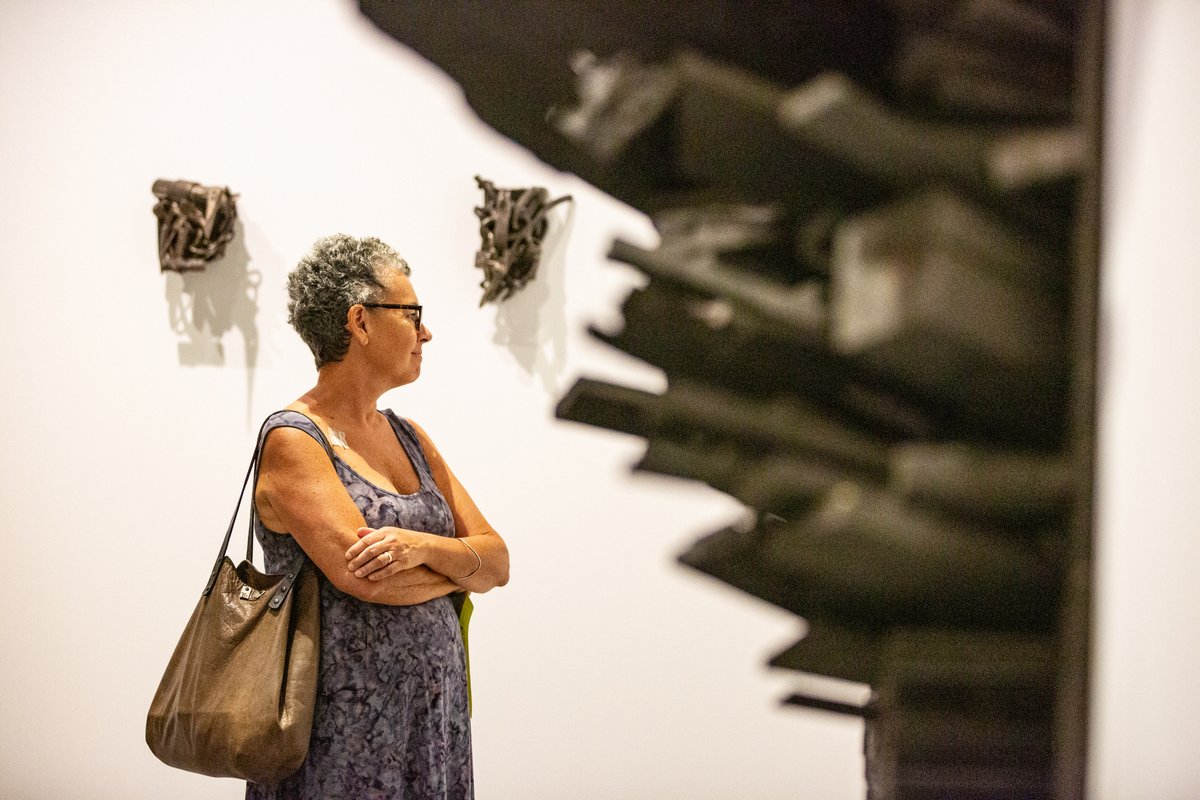 artbma's tweet photo. FINAL FREE WEEKEND | #Baltimore residents enjoy *free admission* to Generations: A History of Black Abstract Art, Dec. 14-Dec. 15, courtesy of @CareFirst.

Reserve tickets in person at the BMA Box Office. https://t.co/N1C7A0LuOJ #generationsbma https://t.co/ArAfjTjdTN