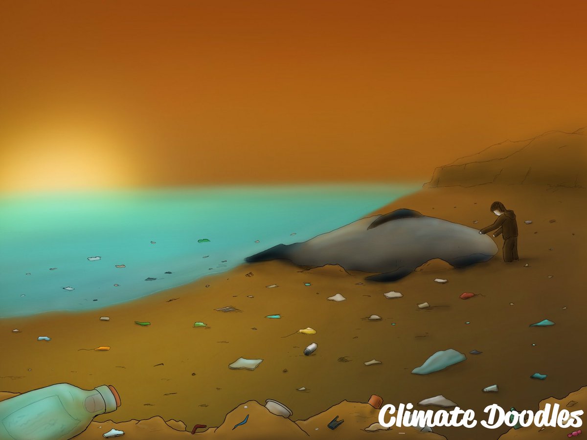 For all the whales with bellies full of plastic 😢

#art #sketch #doodle #whale #plastic #plasticpollution #artistsoninstagram #procreate #beach #shore #pollution #dying #dead #animals #planet #planetearth