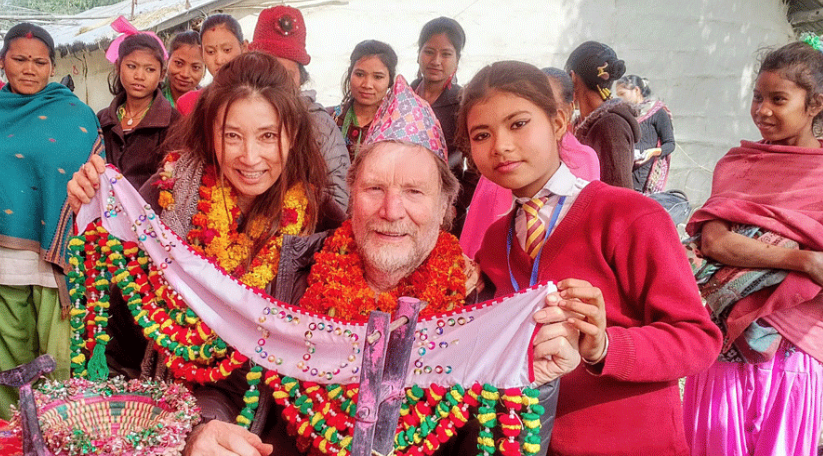 PlanUSA's tweet photo. When Grace and Vernon visited their #sponsoredchild Ruma last year, life in Nepal turned out to be a little different than they expected. Find out why: https://t.co/1NnPmS5xk3 #Sponsorship #SponsorAChild https://t.co/2HXt54w1Re
