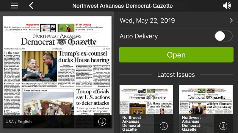 The Northwest Arkansas Democrat-Gazette is converting its circulation to digital only -- except for Sundays -- for subscribers who live in the Harrison area.
nwaonline.com/news/2019/dec/…