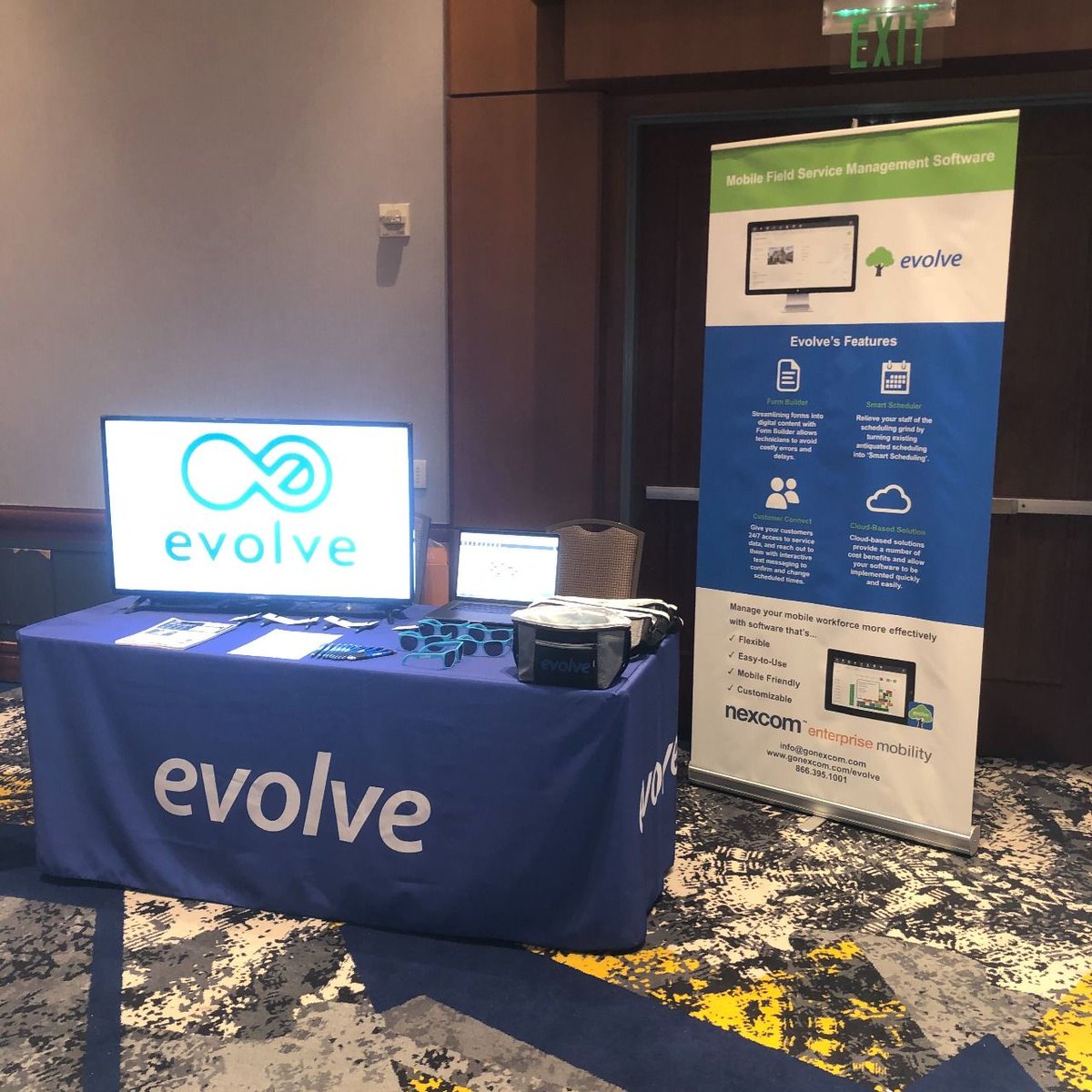 EvolveService's tweet image. We enjoyed exhibiting at the National Pest Management Association&apos;s Tech Summit this week in Atlanta, sponsored by @NationalPestMgt. We look forward to the next event! #NPMA2019 #pestcontrol #pestcontrolsoftware