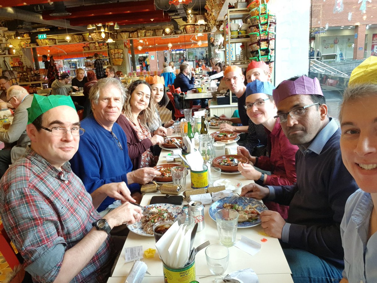 Mezz Lab xmas lunch, delicious Lebanese food and stimulating conversations. Fab bunch.