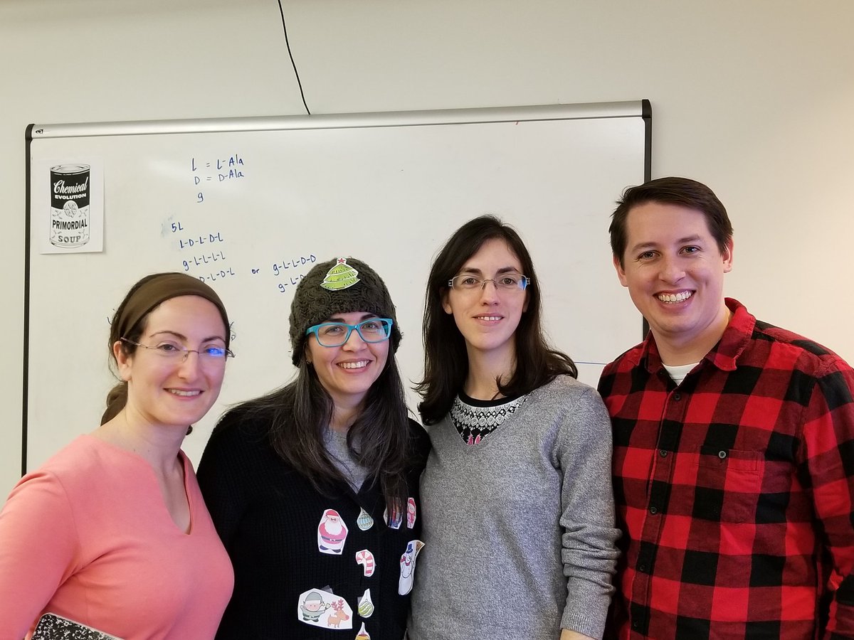 Why are we such awesome collaborators (besides our amazing scientific endeavors)? Because we eat tasty treats and wear ugly sweaters together, of course! #playtogether #staytogether #teamscience #uglysweaters #teamATL