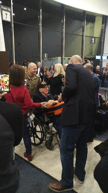 Chip Roy (@chiproytx) on Twitter photo It is always an honor to greet <a href="/HonorFlightATX/">Honor Flight Austin</a> when it lands. These guys were all World War II vets from central Texas coming up for Pearl Harbor Day. God bless them. It is always an honor to greet <a href="/HonorFlightATX/">Honor Flight Austin</a> when it lands. These guys were all World War II vets from central Texas coming up for Pearl Harbor Day. God bless them.