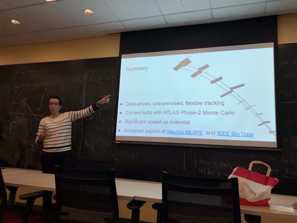Happy to have Sabrina Amrouche talking about the use of <a href="/Spotify/">Spotify</a>’s annoy package to help with the tracking challenge at the HL-LHC. <a href="/unige_en/">UNIGE_en</a> <a href="/NYUScience/">NYU Science</a> <a href="/NYUDataScience/">NYU Center for Data Science</a> 
github.com/spotify/annoy