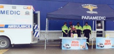 Your <a href="/RenCtyParamedic/">County of Renfrew Paramedic Service</a> <a href="/Walmart/">Walmart</a> in #Pembroke Friday and #Renfrew Saturday, collecting toys, donations &amp; food for families in need this holiday season. 
Please drop by!