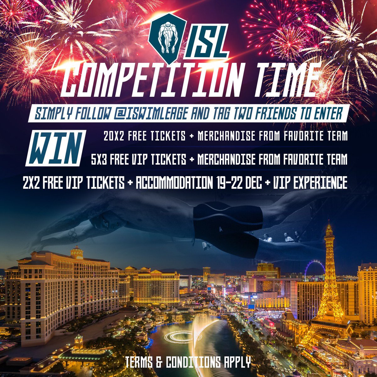 iswimleague's tweet photo. 🌟Fancy being part of the first-ever ISL Grand Finale? Enter for your chance to WIN! 

#AquaPower 🌊🌊🌊

Full terms and conditions apply: https://t.co/BVRuG4VJry https://t.co/1OBcZm4yF4