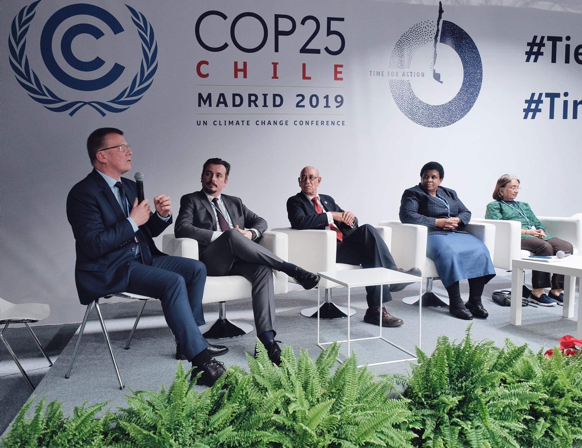 Capacity building Knowledge to Action day - lessons learnt from practice was an event organized by CAKE/KOBIZE, WMO and IRADE with prelegents from Tanzania, India and Caribbean Islands and Poland. #COP25Madrid