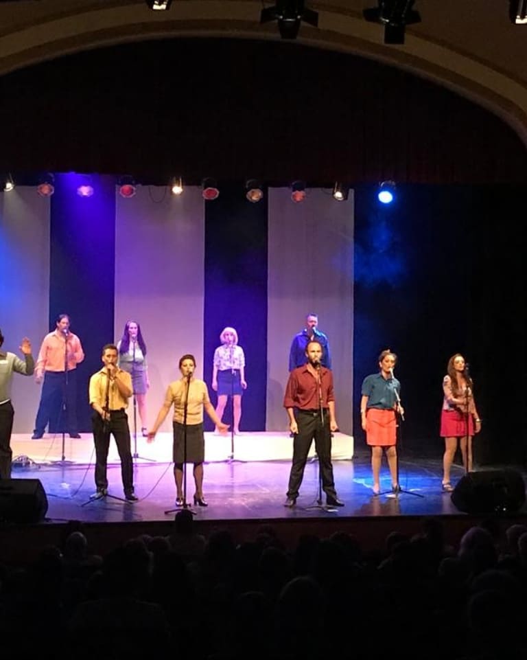 alTeatroReal's tweet photo. #Real2019
La #ComediaCordobesa cerró la temporada 2019 en La Pampa!!! 🚌“Eran 5 Hermanos y ella no era muy santa” subió a escena en el marco del programa Corredores Teatrales de la Agencia Córdoba Cultura en el Teatro Español de Santa Rosa, La Pampa
@AgCbaCultura
@raulsansica https://t.co/FgAaA1LicC
