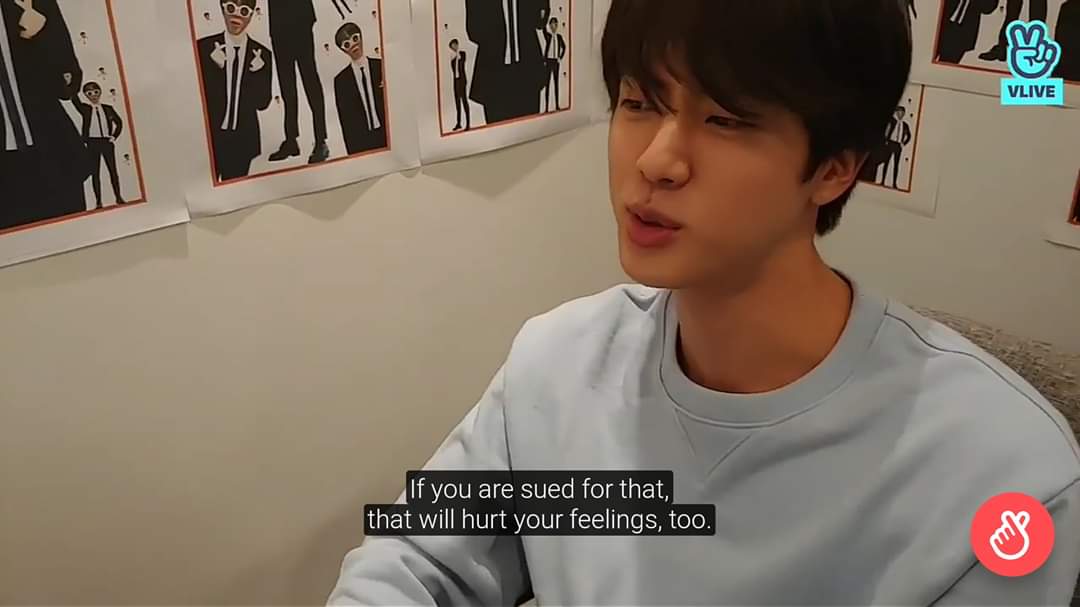 When he addressed hate comments on his birthday VLIVE. Seokjin is epitome of cool, calm and collected. He doesn& #39;t lash out in anger and instead uses words that leave no room for argument.
