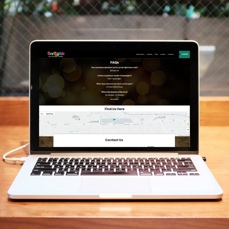 LightsRoc's tweet photo. Want to go to ROC Lights but have a few questions? Check our FAQ page on our website to learn more: https://t.co/eS1KTI2zWI https://t.co/te3JLEdlZ4