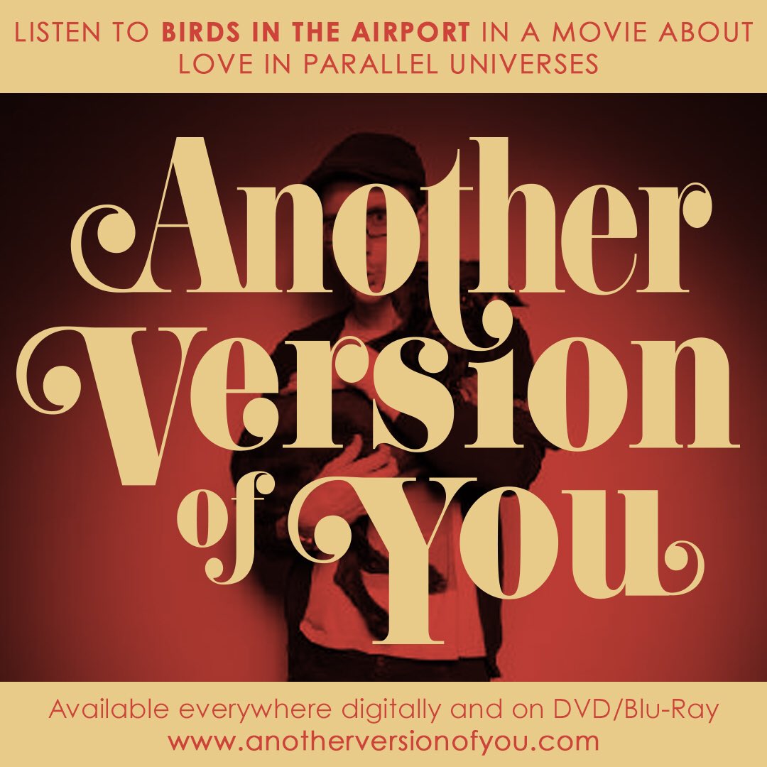 OtherVersions's tweet photo. Another Version of You has #music that people are talking about and @birdsintheairport is one reason why! Watch today! Link in bio.
⠀⠀⠀⠀⠀⠀⠀⠀⠀
#anotherversionofyou #indiefilm #love #romance #comedy #scifi #fantasy #movies #audiencechoice #birdsintheairport #soundtrack https://t.co/HKtUqqeeQM