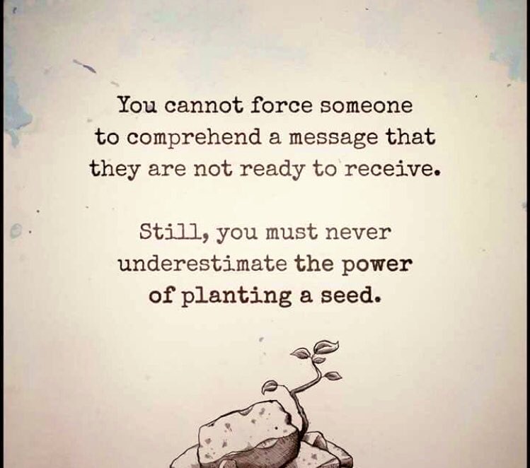 richjcrobbo's tweet photo. You don’t force change upon people or an organisation.
You plant the seed of an idea and water it. 
#Innovation https://t.co/ylFhNLJCHn