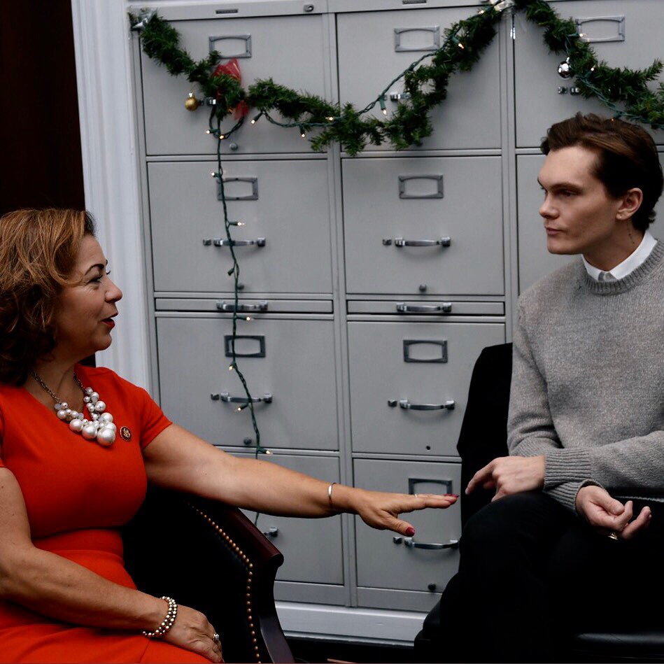 LukeBainesNews's tweet photo. Luke shared this from his lobbying day yesterday for the #NorthernTriangleBorderStabilizationAct 💓
Via lukebaines instagram https://t.co/ZtnyPx9MBW