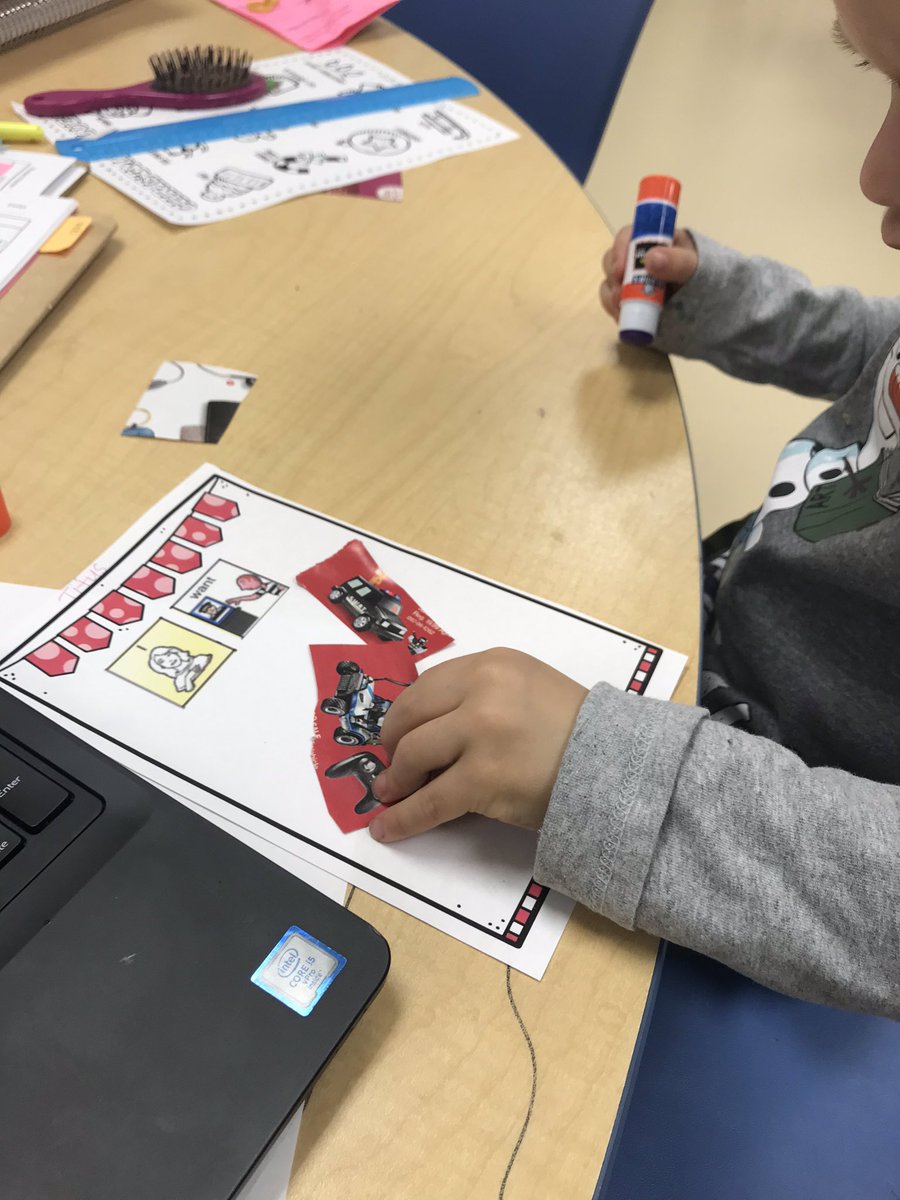 arkfeldj's tweet photo. More speech fun with @Target holiday magazine! #corewords #AAC #spedstrong #joyjames #allmeansall4cisd #schoolslp #everyonedeservesavoice https://t.co/MBwNs7ouOb