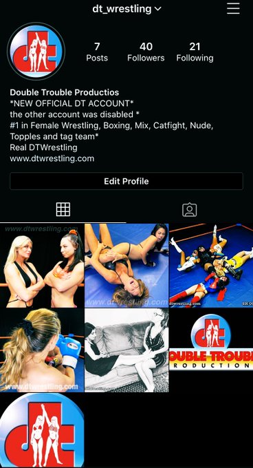 R/T Follow us in our new #Instagram account dt_wrestling.   #follow #NewAccount #dtwrestling #doubletroublewrestling<a href="/tag/instagram"class="tags">#Instagram</a><a href="/tag/follow"class="tags"><span>#follow</span></a><a href="/tag/dtwrestling"class="tags"><span>#dtwrestling</span></a><a href="/tag/newaccount"class="tags"><span>#newaccount</span></a><a href="/tag/doubletroublewrestling"class="tags"><span>#doubletroublewrestling</span></a>