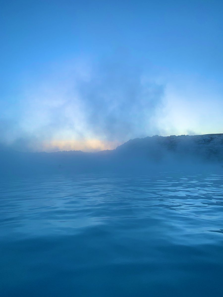 drewpovey's tweet photo. Some work, a walk, then a winter warmer in the blue lagoon...I’m quickly growing to love this place! 🇮🇸 
#Reykjavik #BlueLagoon #Peaceful
#NotABadPlaceToWork #Experiences https://t.co/mGof0Cy9cI