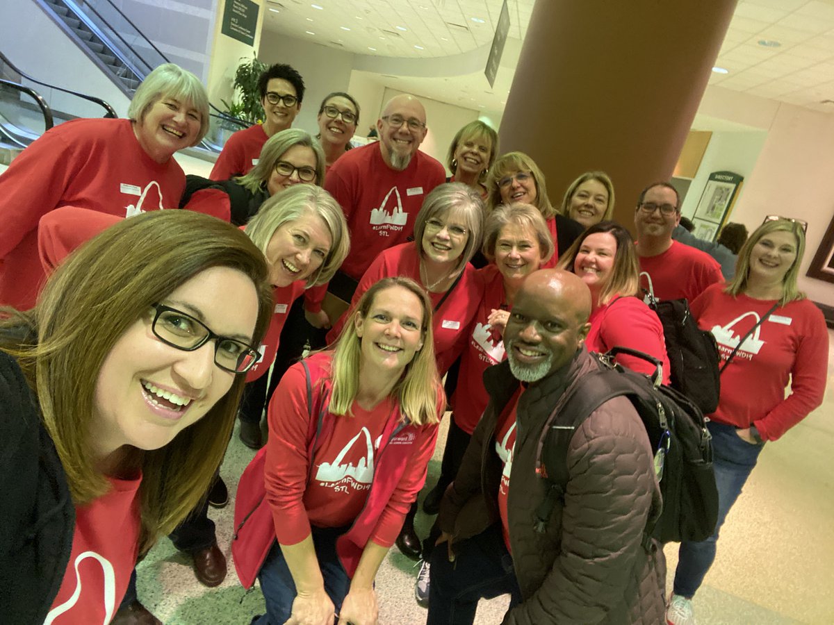 Connieteach's tweet photo. Get ready folks...BEST CONFERENCE EVER starts tomorrow! We are READY for ya! #learnfwd19 #hostcommittee https://t.co/XVgSNRE7iX
