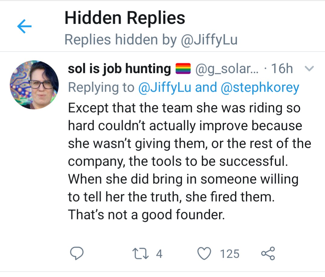 Reply pointing out the CEO wasn't giving the customer service team the resources they needed (more workers and for the ops issues with supply to be handled).